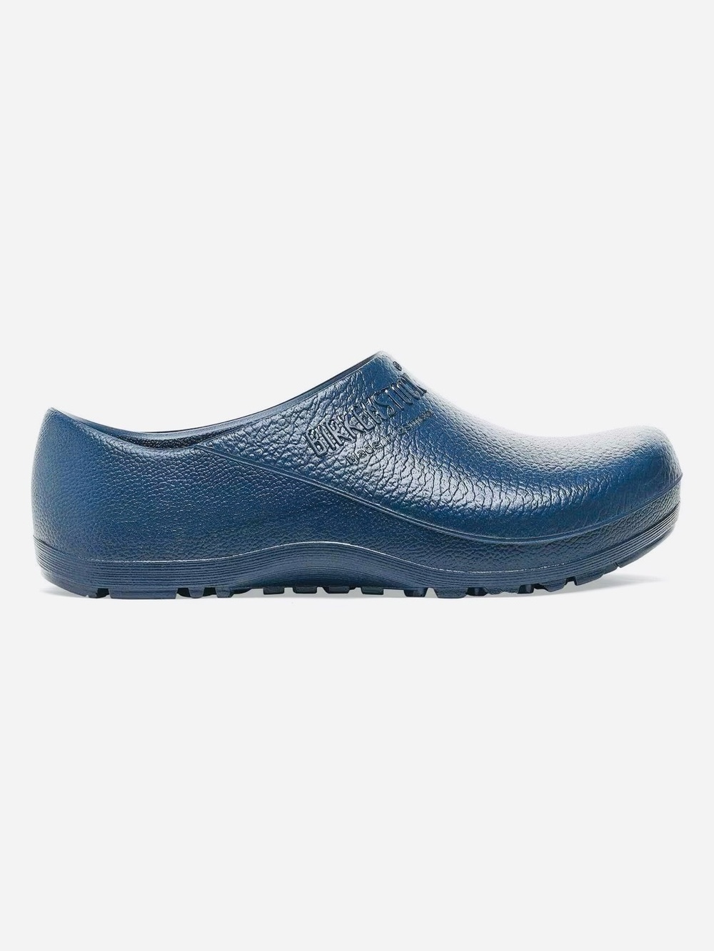 Birkenstock Navy Work Clog - Textured Slip-On